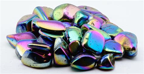 Titanium Rainbow Quartz Crystal Gemstone Shop