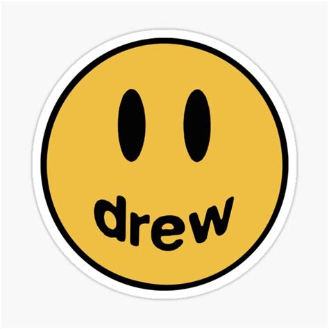 Drew House Sticker For Sale By Danestehr Redbubble