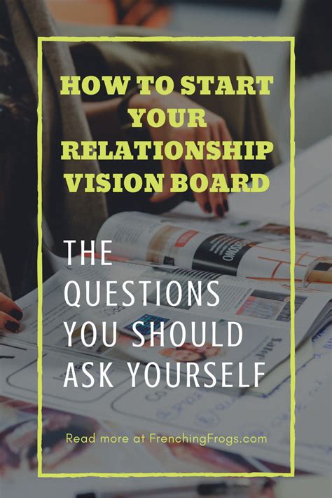 How To Start Your Relationship Vision Board The Guide To Finding And