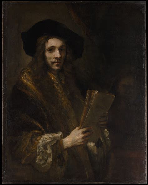 Follower Of Rembrandt Portrait Of A Man The Auctioneer The