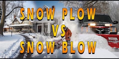 Snow Blowing Vs Snow Plowing Jesses Yard Work 763 220 0606
