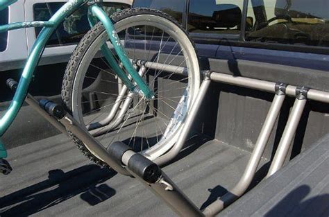 This video shows a removeable, simple to build, yet effective bike rack for the back of your pickup truck. Amazon.com : Truck Bed Bike Rack - Holds 3 Bikes : Bike Panniers And Rack Trunks : Sports ...