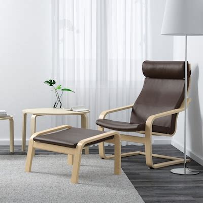 Read about the terms in. POÄNG Armchair - birch veneer/Glose dark brown - IKEA
