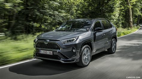 2021 Toyota Rav4 Plug In Hybrid Euro Spec Front Three Quarter Caricos