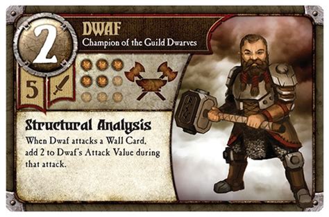 Summoner Wars Guild Dwarves Second Summoner Kampfspiel Datensatz