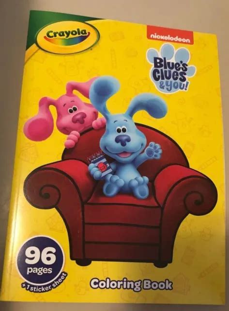Crayola Nickelodeon Blues Clues And You Coloring Book 96 Pages