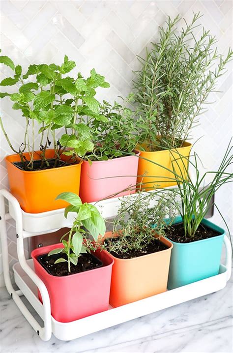 30 Ikea Hacks Thatll Keep You Organized Indoor Herb Garden Small