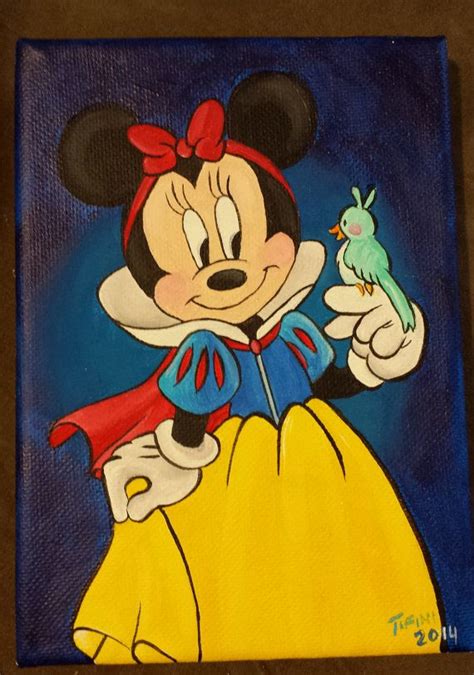 Minnie Mouse Snow White Minnie Mouse Disney Art Snow White