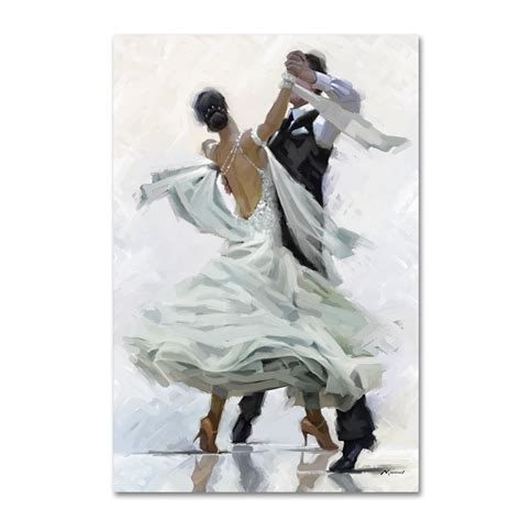 Trademark Fine Art Waltz Canvas Art By The Macneil Studio