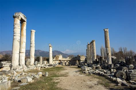 Turkey Aphrodisias Ancient City Stock Image Image Of Tourism World