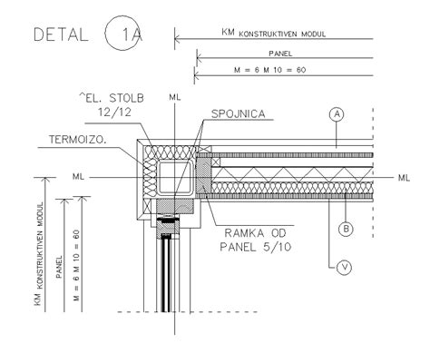 Joinery Section Detail Drawing Described In This Autocad File Download