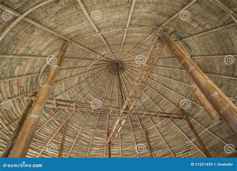 Bamboo Roof Texture Royalty Free Stock Images Image 21021439