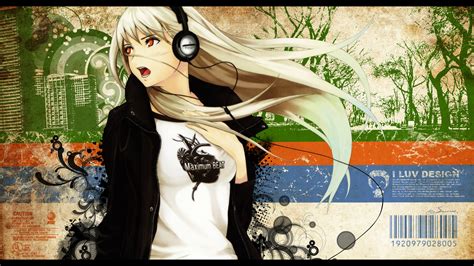 Cute Anime Girls With Headphones Hd Wallpapers Wallpaper Cave
