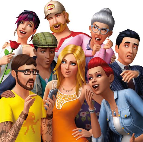 The Sims 4 Transparent Box Art Render