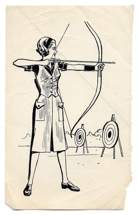 Archer Woman Illustration Archery Archery Women Traditional Archery