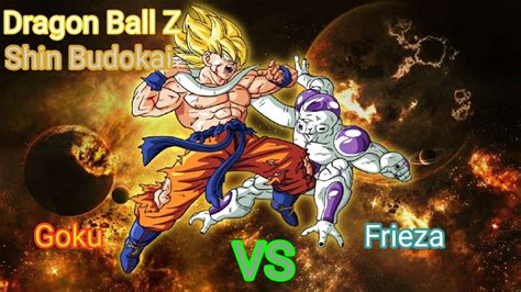 Budokai (or budoukai via romaji issues, and simply known as just dragon ball z in japan) is a more traditional fighting game taking place in a full 3d environment allowing for sidestepping ala tekken whilst of course including all of the series' special attacks. Dragon Ball Z Shin Budokai (Goku VS Frieza) - YouTube