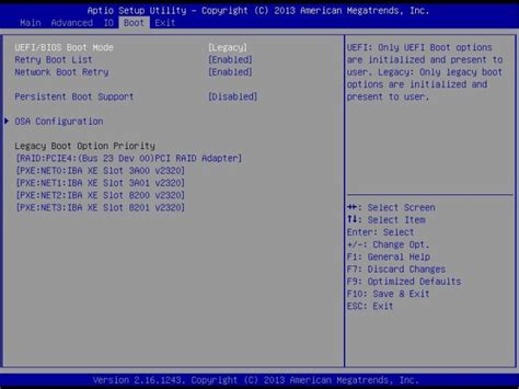 Remove the efi folder from the root of the windows pe or windows setup media. Set the Boot Mode - Oracle® Server X5-2 Installation Guide ...