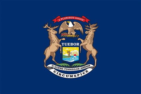 Michigan State Flag Liberty Flag And Banner Inc