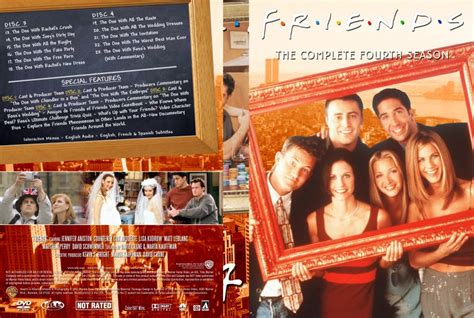 Friends Season 4 Discs 03 04 Tv Dvd Custom Covers 5790friends