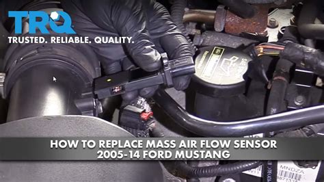 How To Replace Mass Air Flow Sensor 2005 14 Ford Mustang 1A Auto