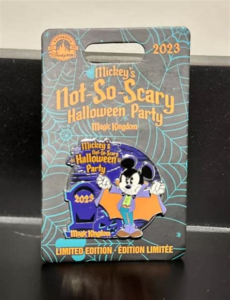 Disney Mickeys Not So Scary Halloween Party 2023 Le Pin Mickey Vampire