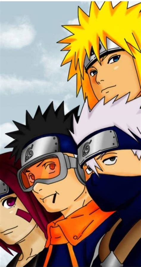 Team Minato Team Kakashi Vs Team Konohamaru Anime Naruto