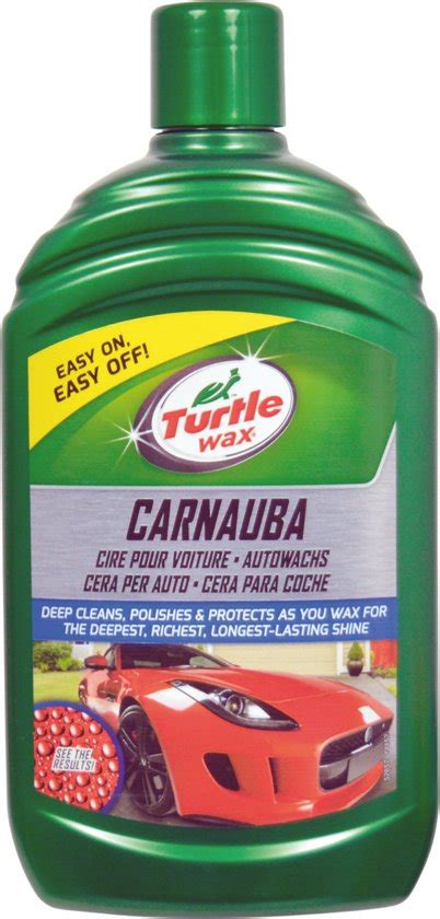 Turtle Wax Carnauba Autowax 500ml Autowas