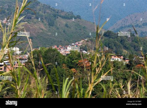 Houses On The Hillside Merida Merida State Venezuela Stock Photo Alamy