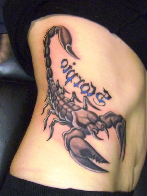 Scorpio Tattoos Designs Ideas And Meaning Tattoos For You
