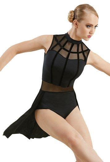 Black tomboy tumblr posts tumbral com : Mesh Caged Leotard with Back Panel | Weissman® | Contemporary dance costumes, Dance wear outfits ...