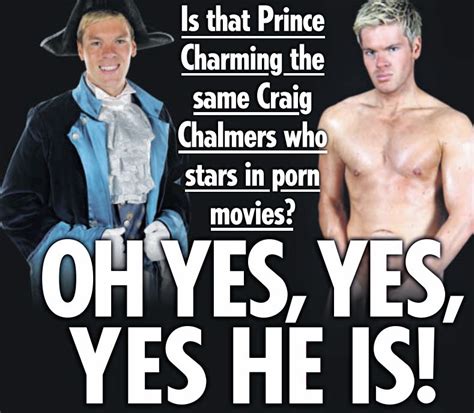 Craig Chalmers Axed Panto Star Craig Chalmers Wins Top Porn Award For