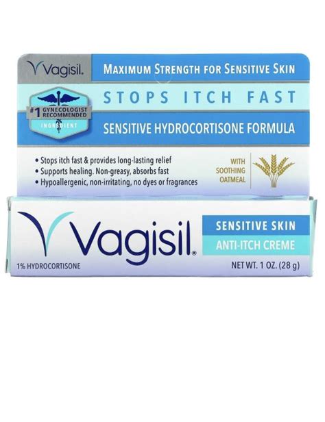 Vagisil Anti Itch Creme Maximum Strength Sensitive Skin 28g Lazada