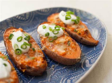 Member recipes for trisha yearwood cooking show. Twice Baked Maple Bacon Sweet Potatoes Recipe | Trisha ...