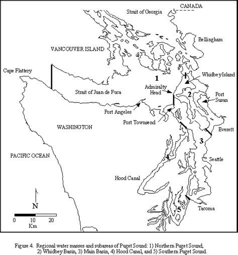 Puget Sound Main Basin Encyclopedia Of Puget Sound