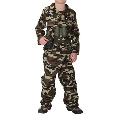 Buy Kids Special Forces Costume Boys Army Uniform Child Halloween