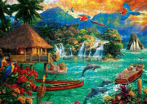 3000 Piece Jigsaw Puzzle Puzzle For Adults Colorful Puzzle Etsy In