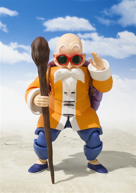 Son goku, one of the world's most popular characters, joins the s.h.figurarts line—perfectly replicated based on his appearance in the dragon ball series; S.H. Figuarts Dragon Ball Z MASTER ROSHI