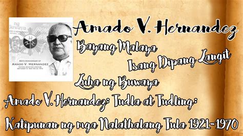 10 Canonical Authors Of Philippines Humanities Project Youtube