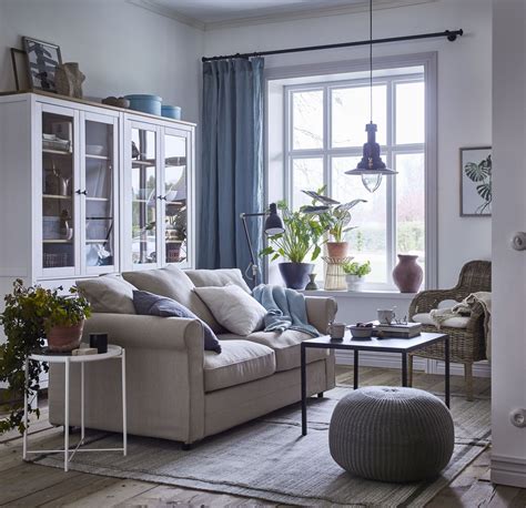 Alseda stool article number 200.339.19. SANDARED Poef, grijs - IKEA | Ikea living room, Beige and ...