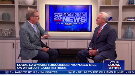 local lawmaker discusses proposed bill on aircraft laser strikes boston 25 news