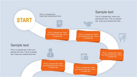 Customer journey experience map powerpoint template. Roadmap Journey PowerPoint Template