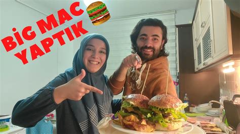 EVDE BİG MAC YAPTIK HAMBURGER ŞOV YouTube