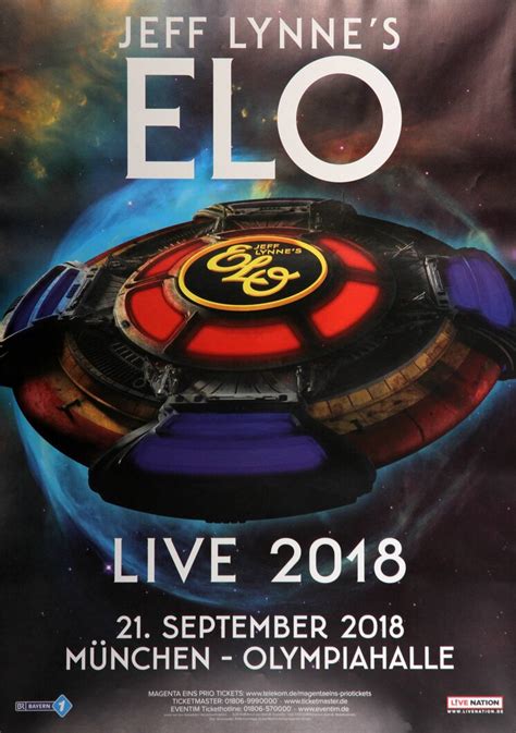 Electric Light Orchestra Jeff Lynne´s Elo München 2018 Us 2493