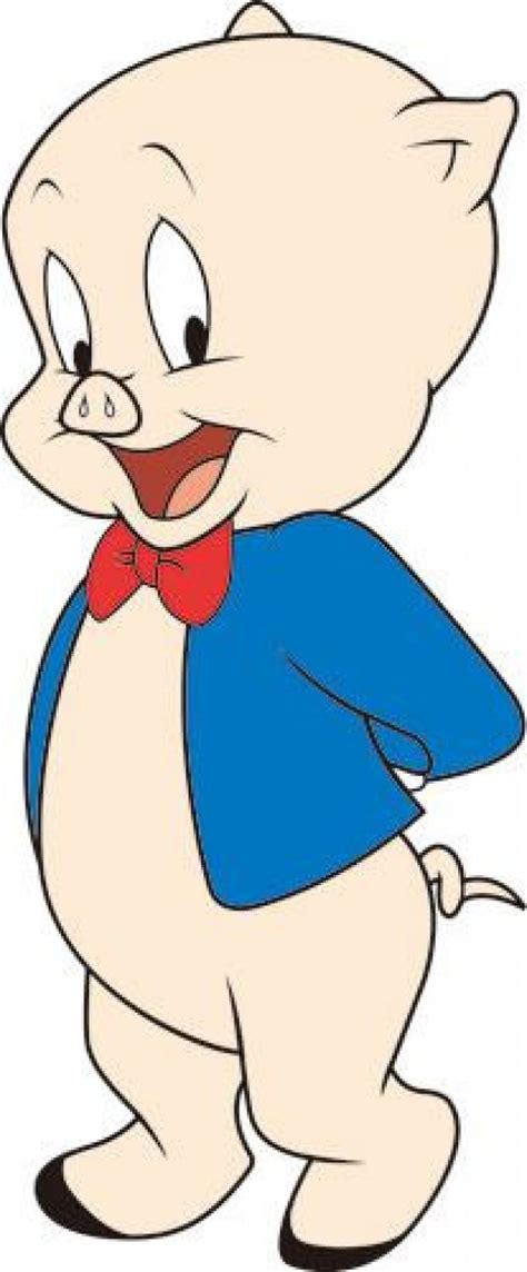 Porky Pig Rabbithouses Historieta De época Looney Tunes Personajes