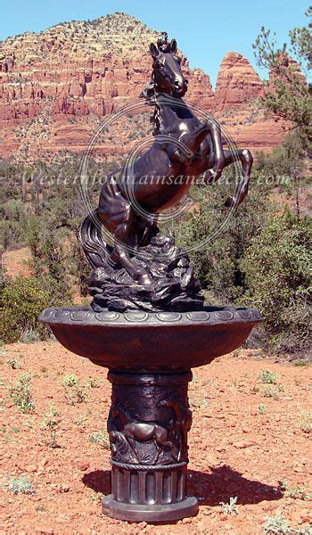 Horse Fountain Water Fountain Design Water Fountain Fountains Outdoor