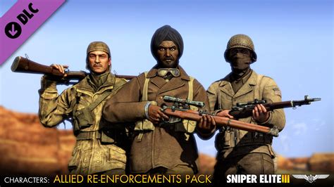 Sniper Elite Iii Allied Reinforcements Outfit Pack Dlc Kupahrejcz