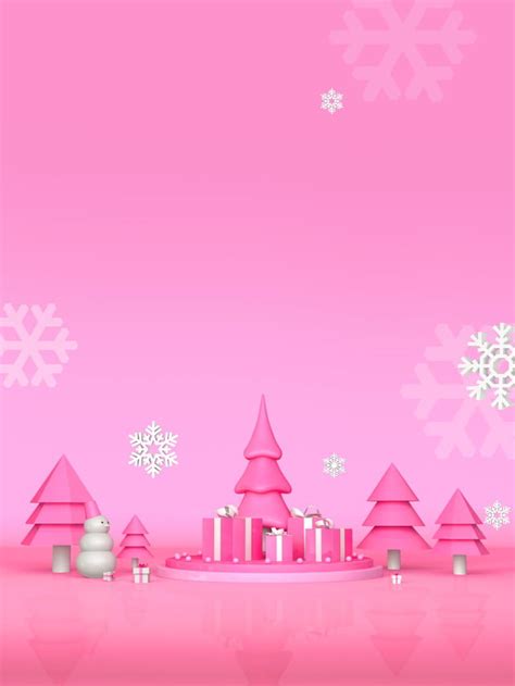 15 Background Pink Christmas Basty Wallpaper