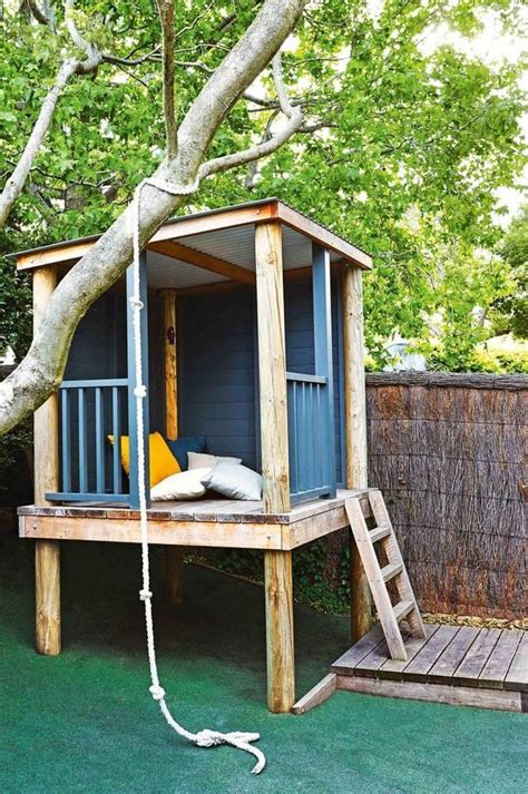 Simple Diy Treehouse For Kids Play That You Should Make It 41