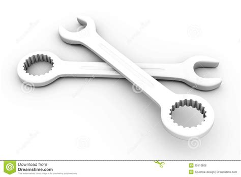 Wrenches Stock Illustration Illustration Of Service 15110806