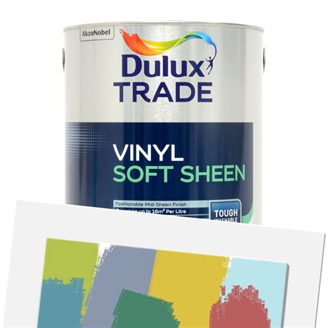 Dulux Trade Vinyl Soft Sheen Tinted Sunbaked Terracotta 5l